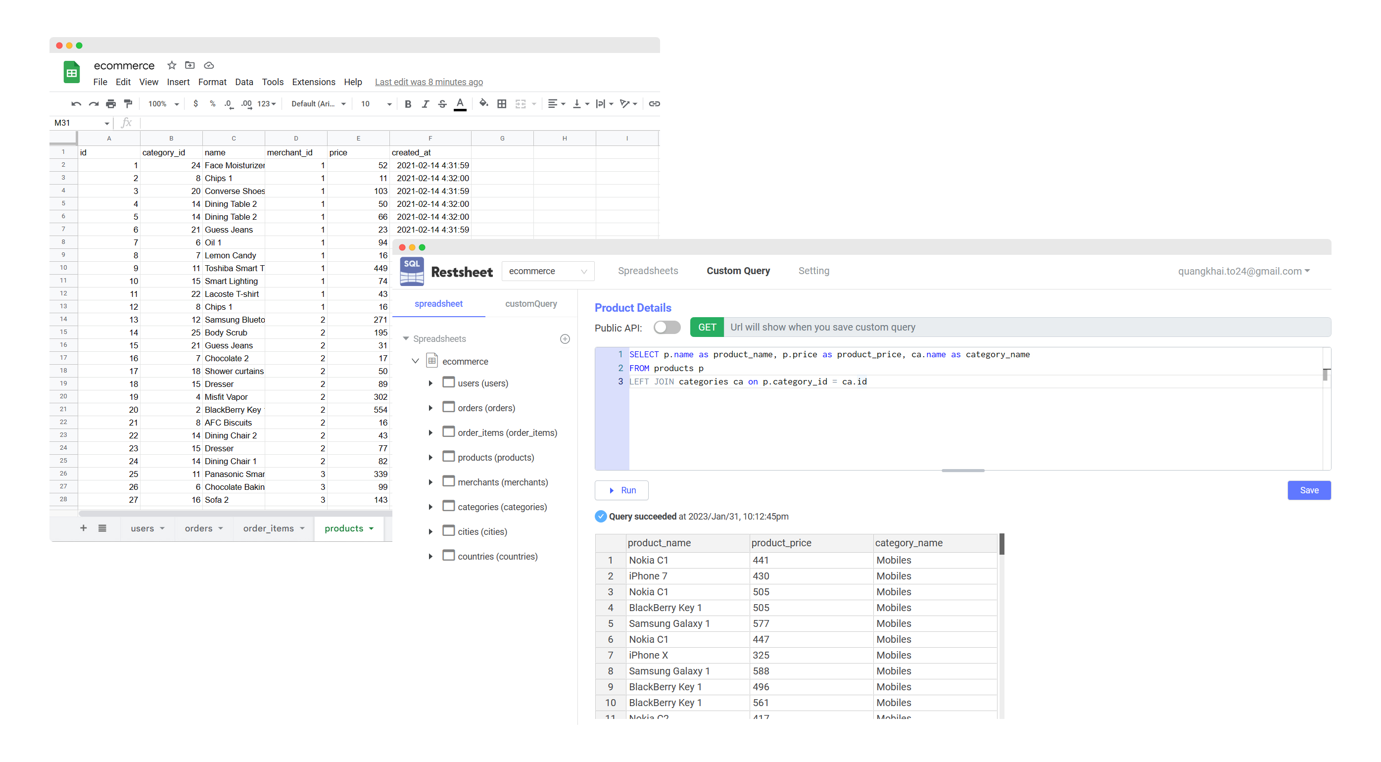 Powerup your spreadsheet
